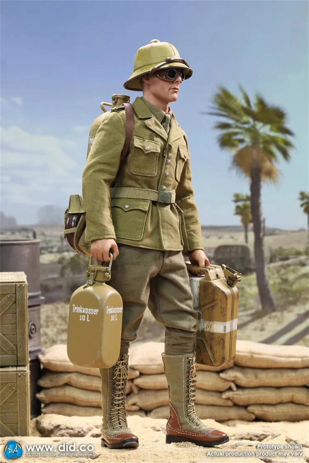 Na sprzedaż DID D80185 Żołnierz Lalka Transport Stóp Tom Cruise 2 Wersja Głowy Afryka Północna Figurka Akcji Około 30 cm Prezent Dla Fanów