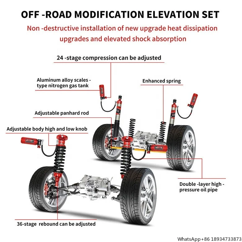 STR Off Road Shock Absorber 2.5inch Lifting For Jeep Grand Cherokee Wk2