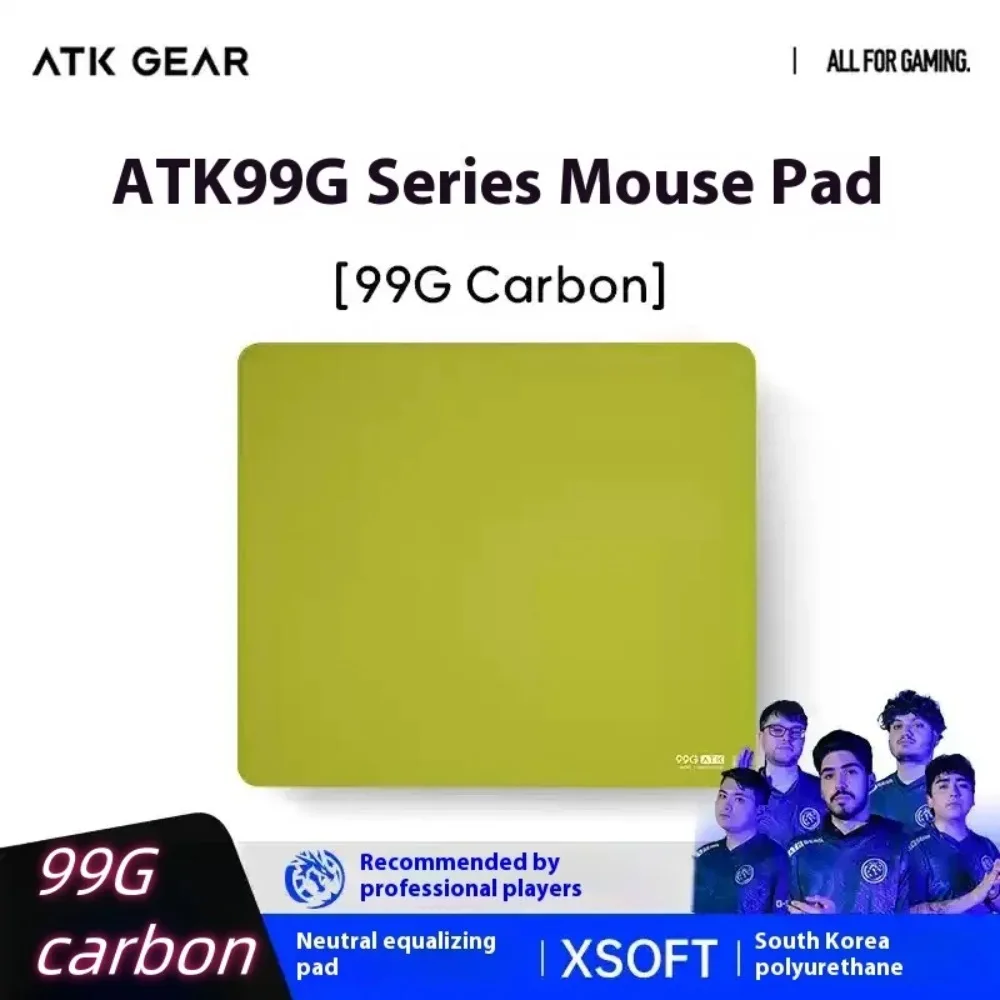 

Atk 99G Carbon/Air Mousepad Xsoft Anti Slip Pad Custom E-sports Gaming Accessories Mechanical Keyboard PC Gamer Mouse Pad Gifts