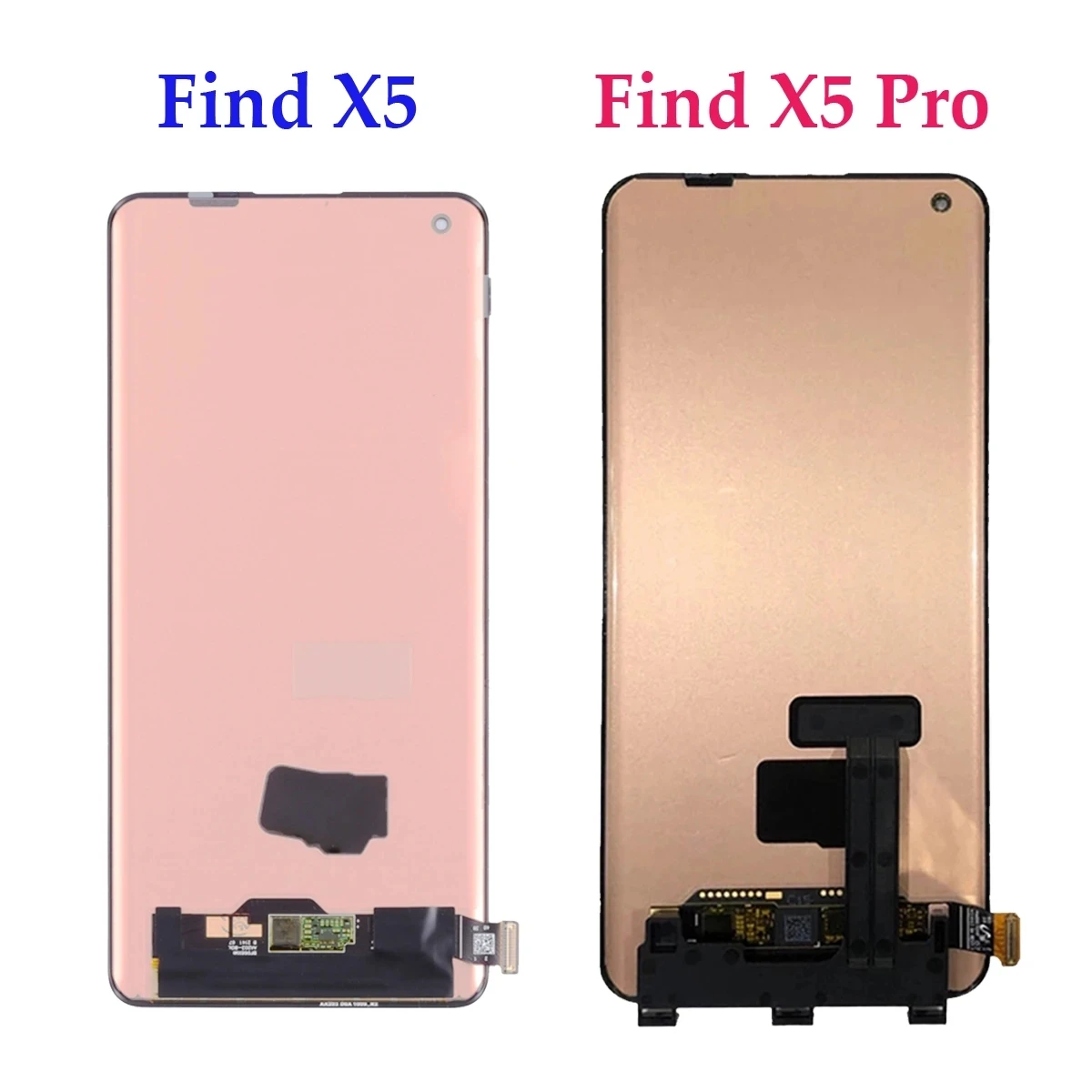 Original AMOLED For OPPO Find X5 Pro X5Pro PFEM10 CPH2305 PFFM20 LCD Display Touch Screen Digitizer For Find X5 PFFM10 LCD