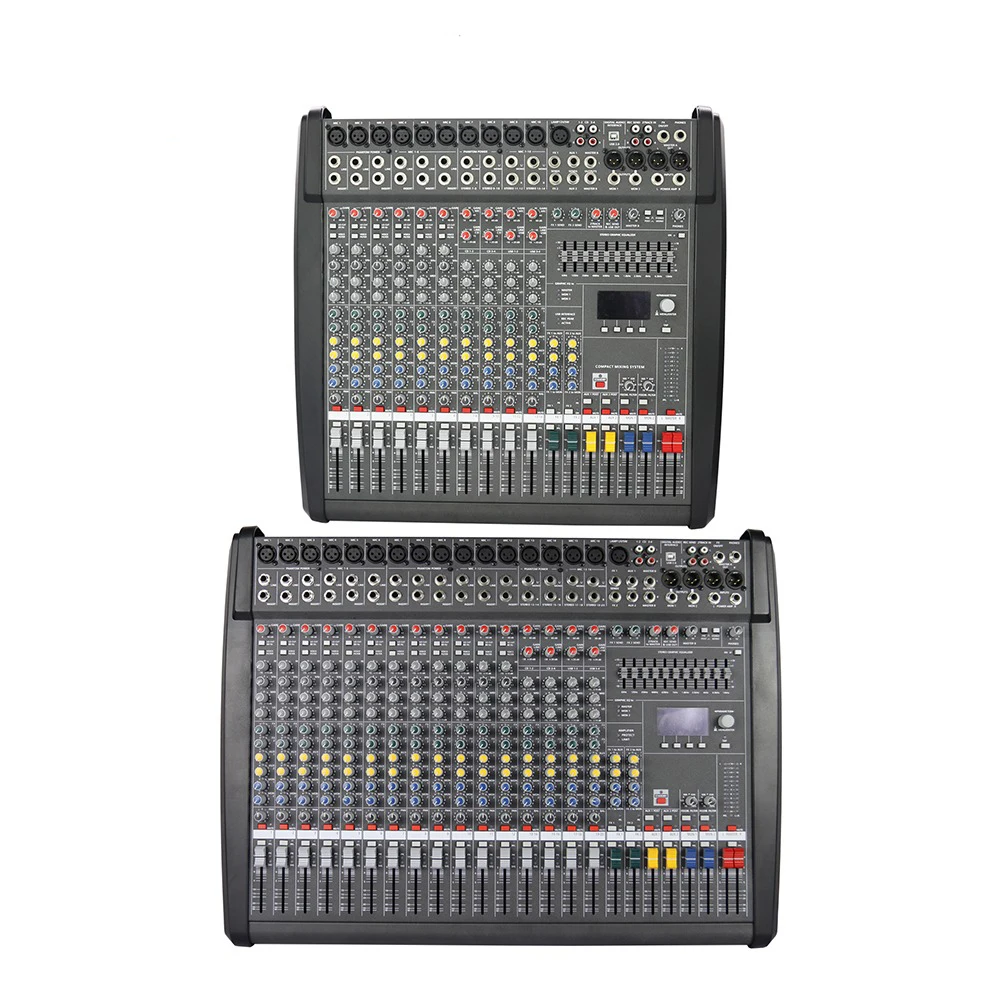 1:1 High Quality Powermate 1000-3 PM 1000 Audio Mixer powermate 1000 3 10 channels Powermate Mixer 2*1000W 4 ohm Germany DSP