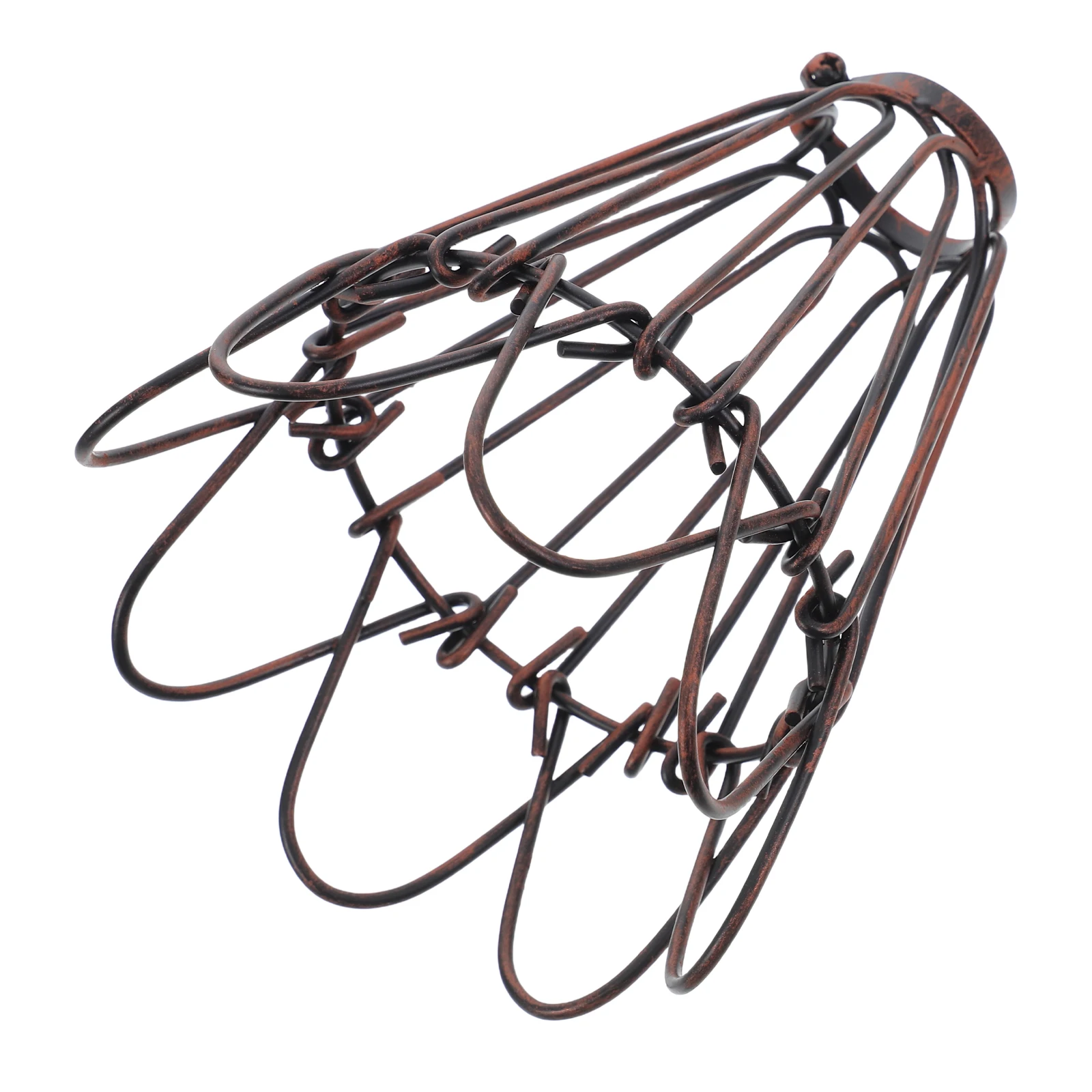 

Vintage Lampshade Industrial Iron Wire Cage for Porch Dining Room Hanging Pendant Light Shades Metal Art Outdoor Lighting