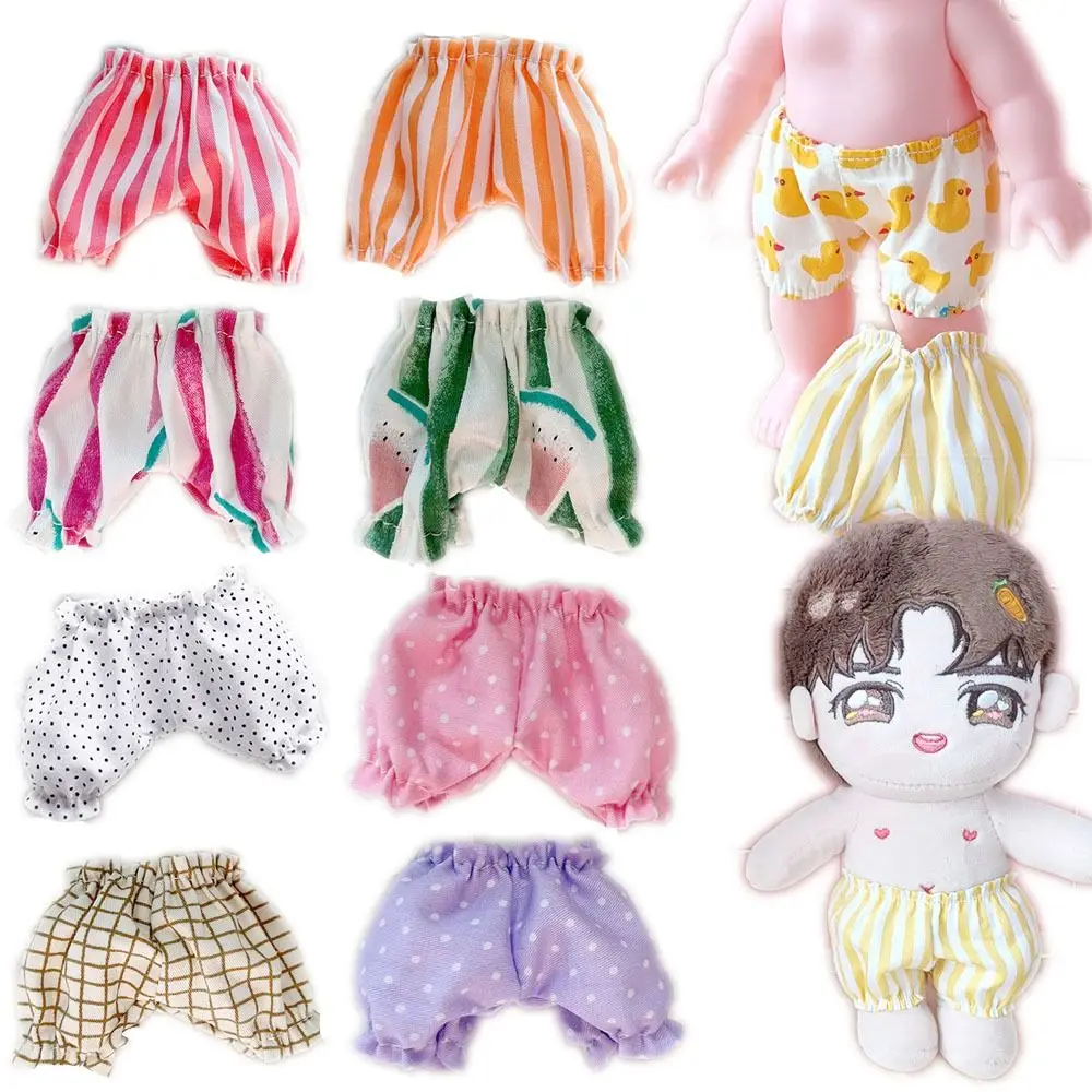 15cm Doll Pumpkin Pants Handmade Wave Point Doll Shorts For BJD Doll OB11 Clothes Lantern Pants DIY Doll Accessories