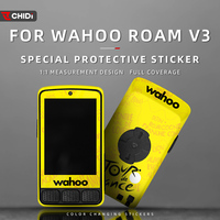 For Wahoo ELEMNT ROAM V3 Cycling Computer Decals Decorative Color Change Stickers Waterproof Scratch-Resistant Film