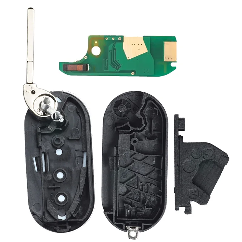 KEYECU 433MHz PCF7946 Chip Delphi BSI / Marelli BSI Flip Remote Key Fob 3 Button for Alfa Romeo Giulietta Mito 2008-2016