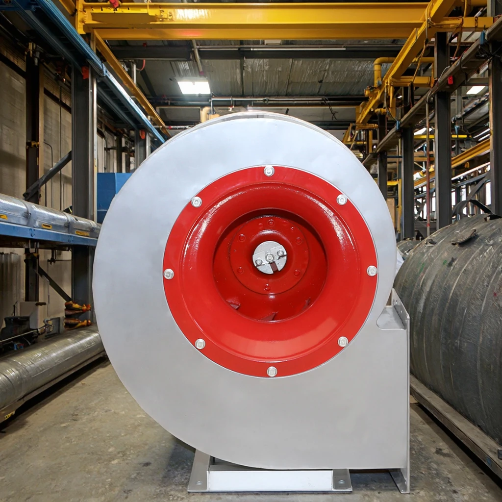 Factory Price Strong Power Low Noise 4-72A Centrifugal Dust Extraction Fan