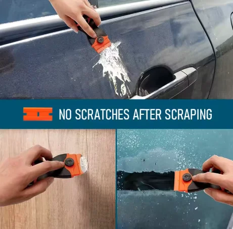 21pcs Double Edge Razor Blade Scraper Remover Tool with Sharp Blades for Labels Stickers Decals Removal Tint Vinyl