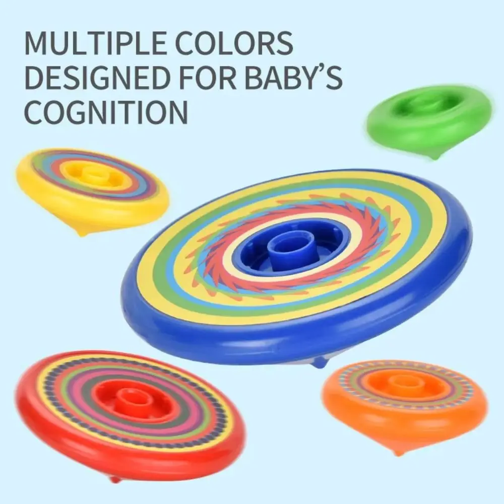 Jouet rotatif empilé toupie intéressant manuel volant empilage Gyroscopes gyroscope pliant coloré lanceur Gyroscope ensemble