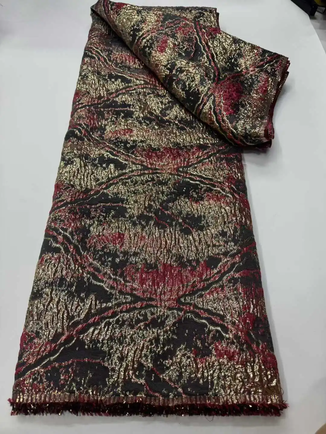 أحدث النيجيري أقمشة الدانتيل الدمشقي الديباج الأقمشة للمرأة النيجيرية الجاكار أقمشة الدانتيل للخياطة الأسرة فساتين لحضور الحفلات الموسيقية TP1716