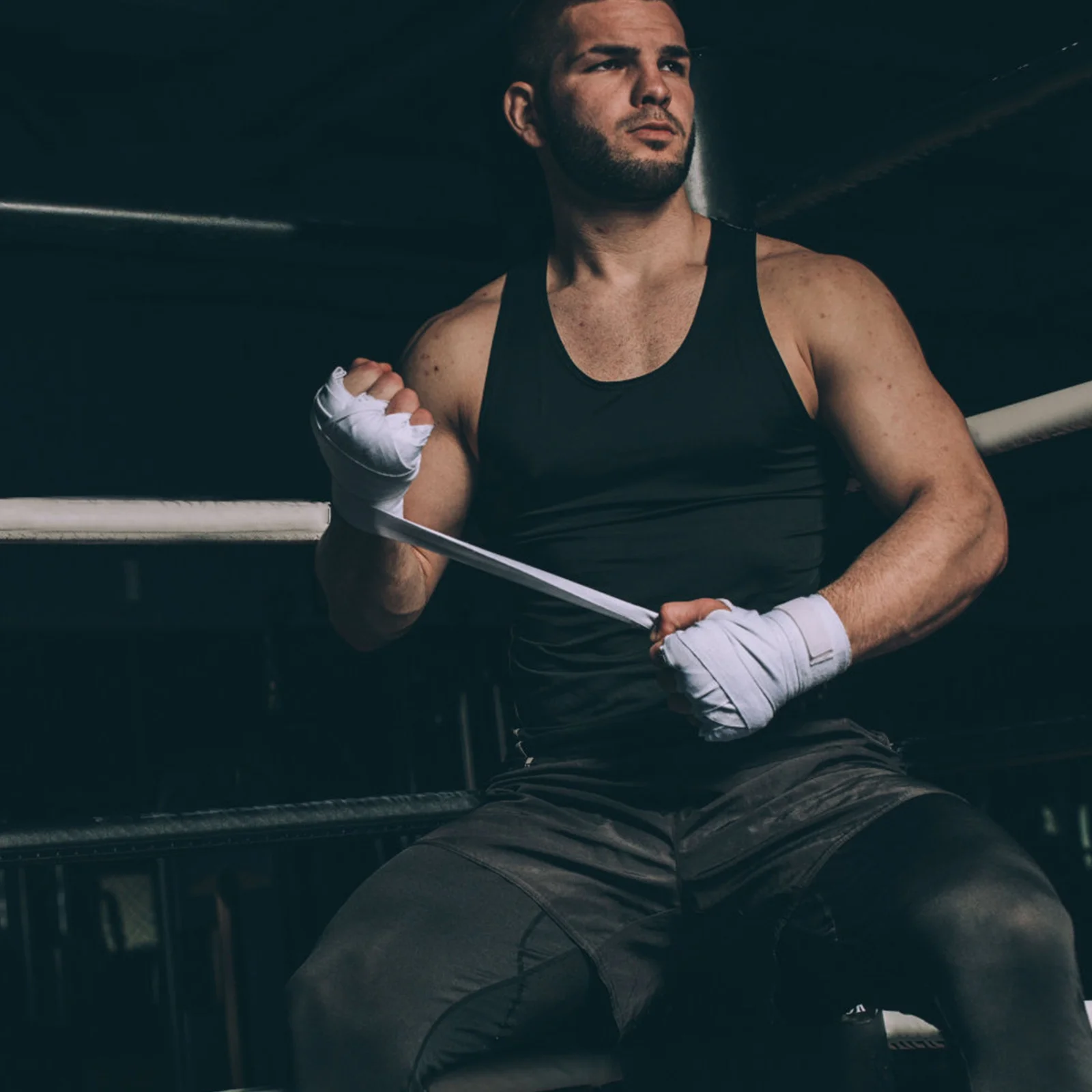 

1pc Elastic Sports Bandages Self-Adhesive Non-Woven Finger Tape For Running Fitness Compression Support Protective Wrap