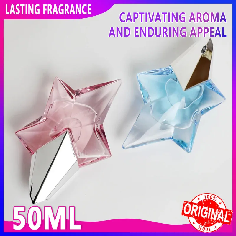 50ML Angel Eau De Parfum Spray recargable estrella De pie nueva feromona elegante encanto fresco Natural vitalidad Perfume Spray