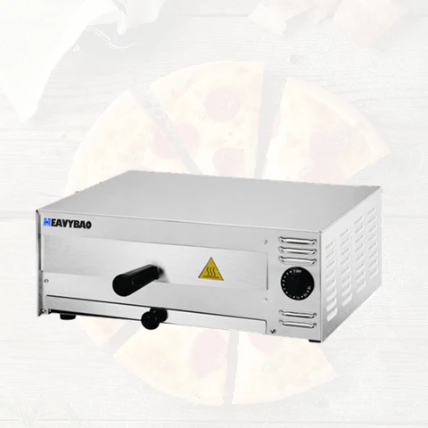 

Heavybao Commercial Stainless Steel Electric Pizza Toaster Oven Machine Hotel Kitchen Snack Fast Food Equipment
