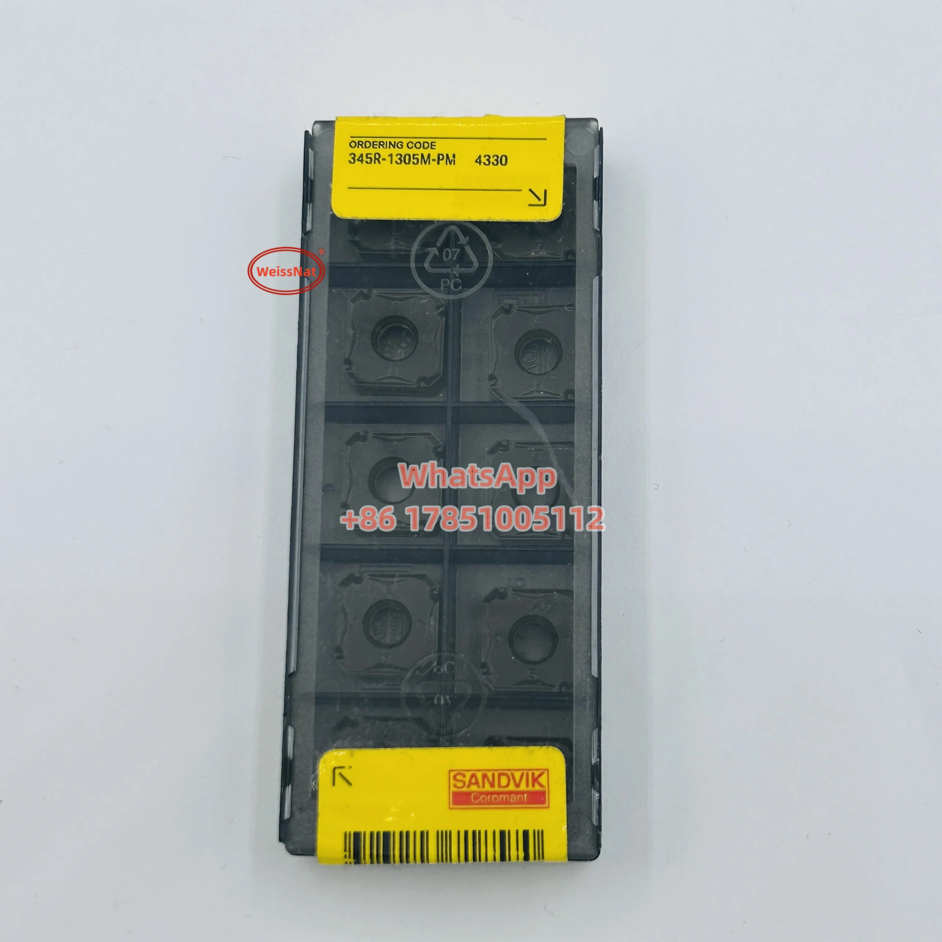 

345R-1305M-Pl 1030 345R-1305M-Pm 4330 1130 4230Carbide Inserts 345R Milling Insert