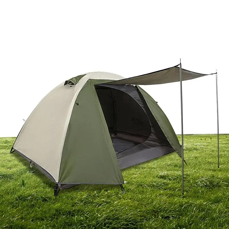 

Outdoor Camping Tent Family Tents 2 Person Sleeping Capacity Lightweight Portable Windproof Instant Setup Weather Resistant