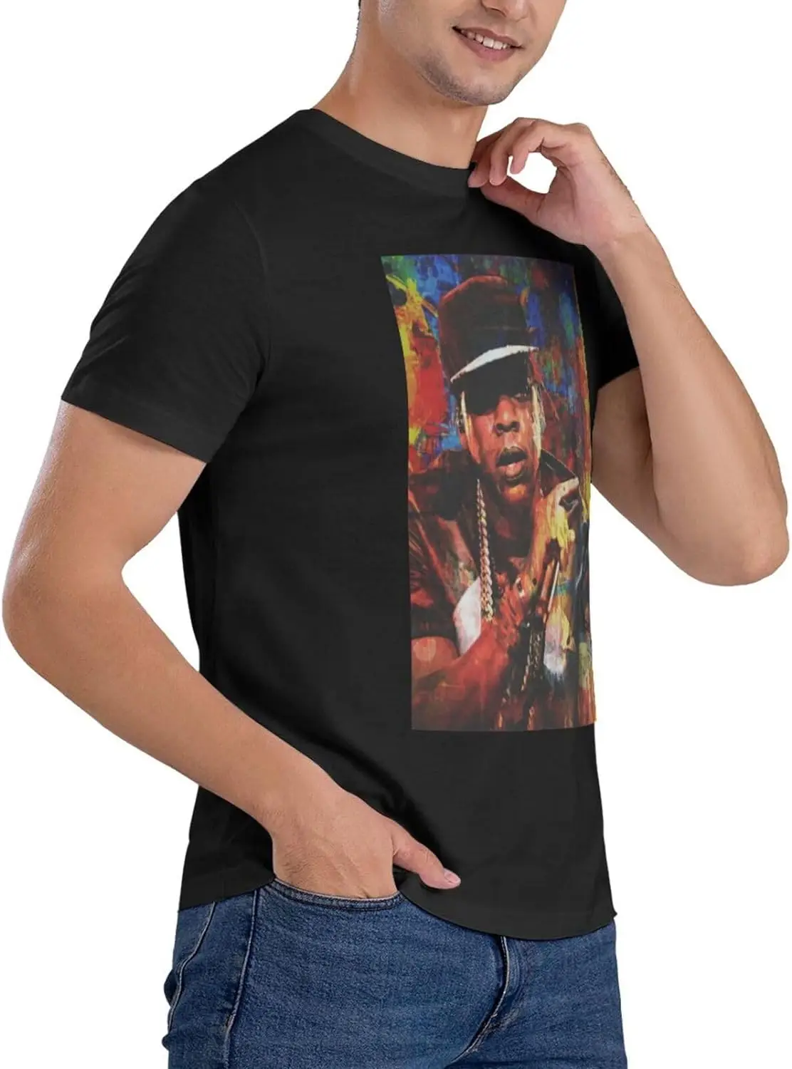 Men's t-Shirt Comfy Short Sleeve T Shirt Fashion Popular Summer Cotton for Leisure Sports Top