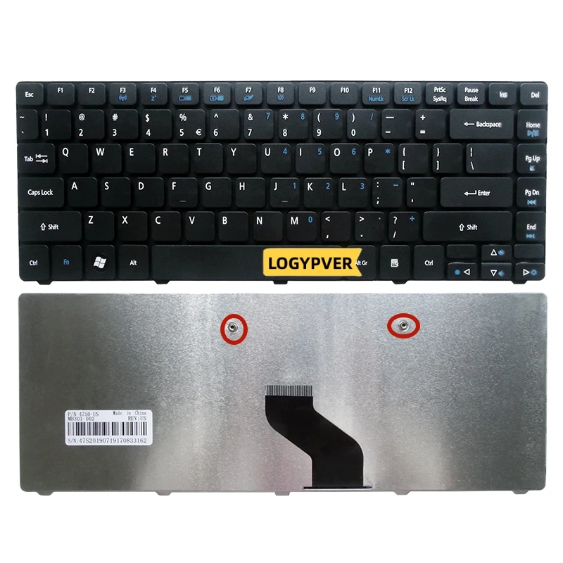 Keyboard for ACER Aspire 4736 4535 4741 4738zg 4750 D640 4540 4746 4738 4739 4739Z 4740 4740G 4741Z 4743 4743G 3810T US English