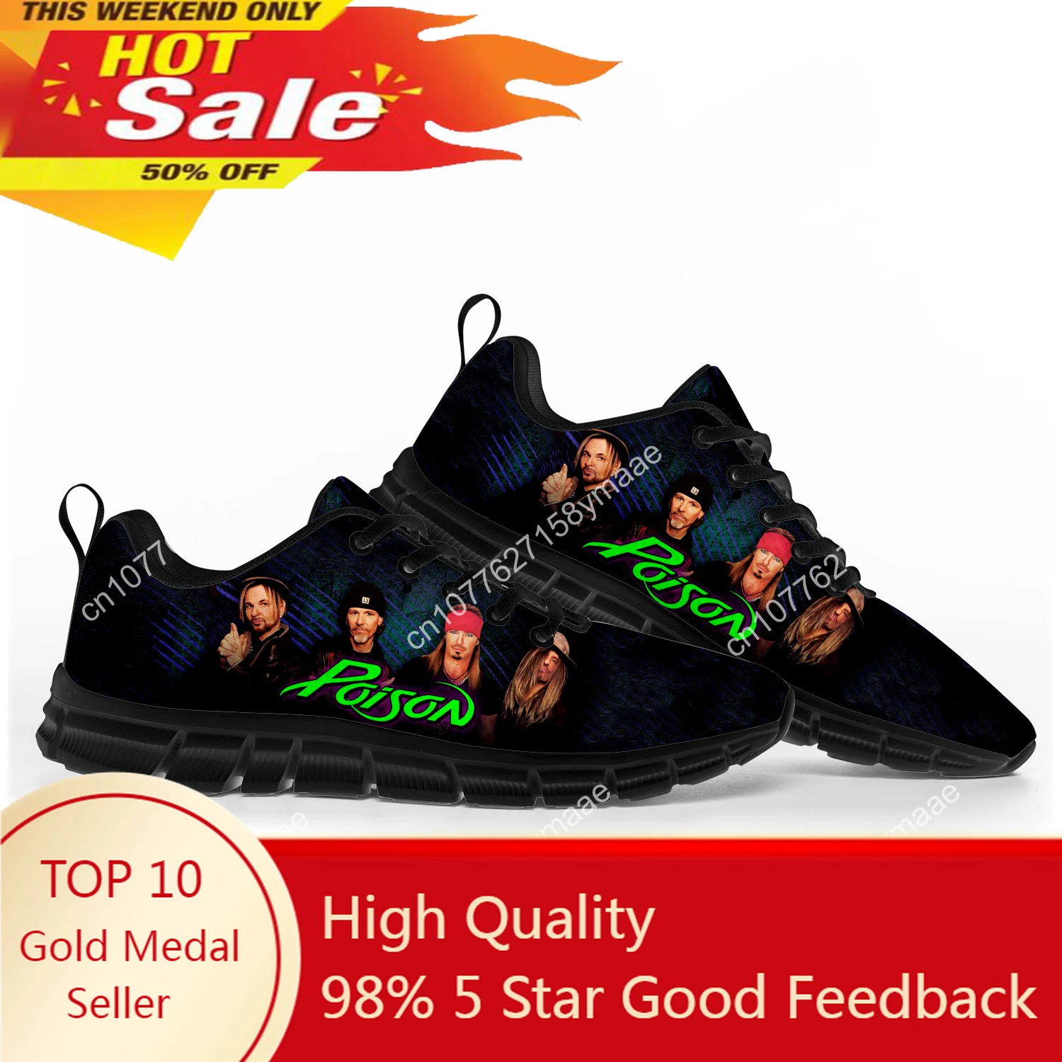 

Poison Band Sports Shoes Mens Womens Teenager Kids Children Sneakers High Quality Parent Child Sneaker Customize DIY Couple Shoe