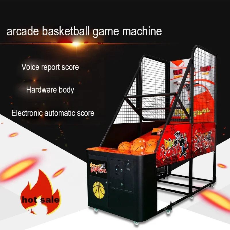 2024 Bomb Scoring Basket Ball Arcade Game/Arcade Basketball Hoop Coin Operated/Basketball Game Arcade