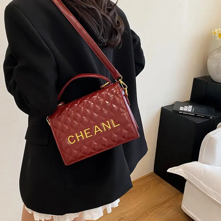 

Минималистичные винтажные модные сумки для подгузников с логотипом, элегантные женские сумки через плечо, роскошные большие сумки-тоут для поездок на работу, стильные и шикарные.