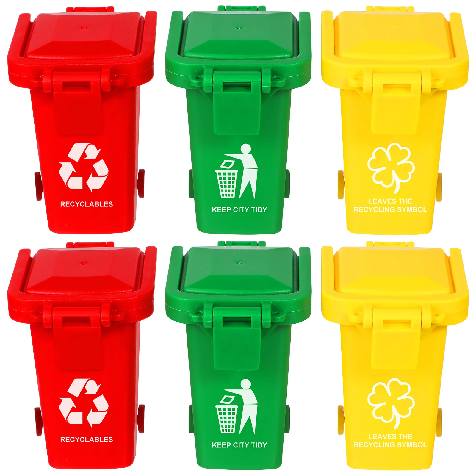 6pcs Kids Garbage Can Learning Trash Classification For Children Educational Plaything Cognitive Game Kids Gifts