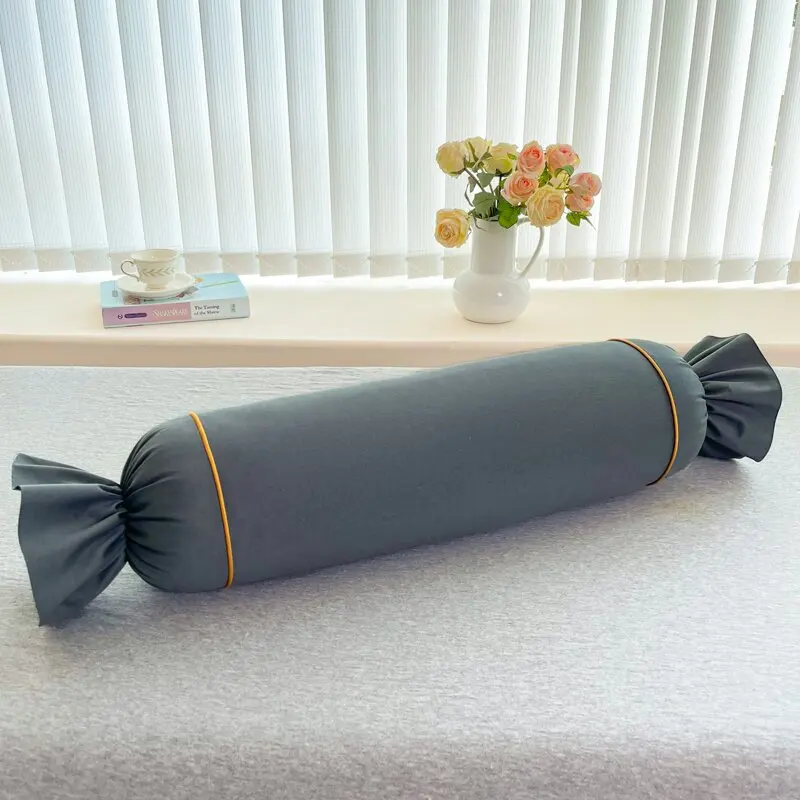 Beauty Salon Footrest Cylindrical Pillow Yoga Candy Style Circular Foot Bath Beauty Salon Footrest Cervical Pillow