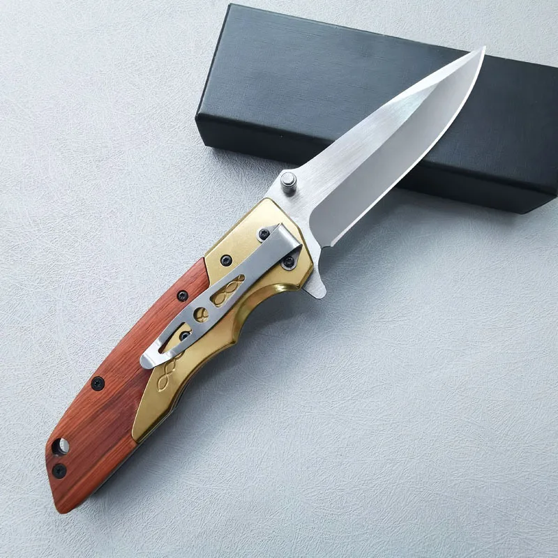 Portable knife outdoor knife Camping Survival High hardness self-defense tactical military Utility knife