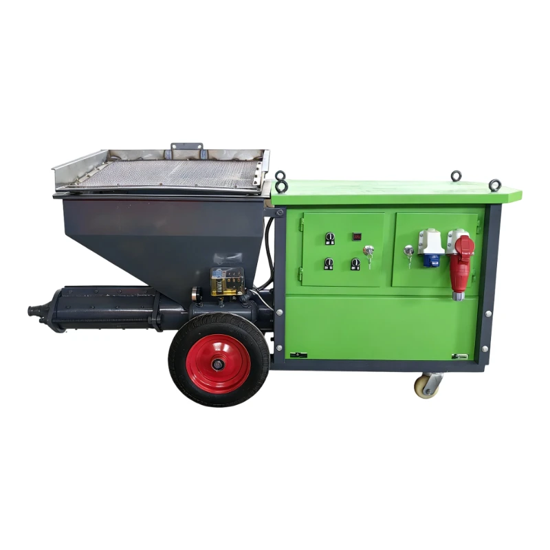 Plaster Spraying Machine Airless for Gypsum and Cement Wall Surface Smooth Coating Electric Plastering Equipment
