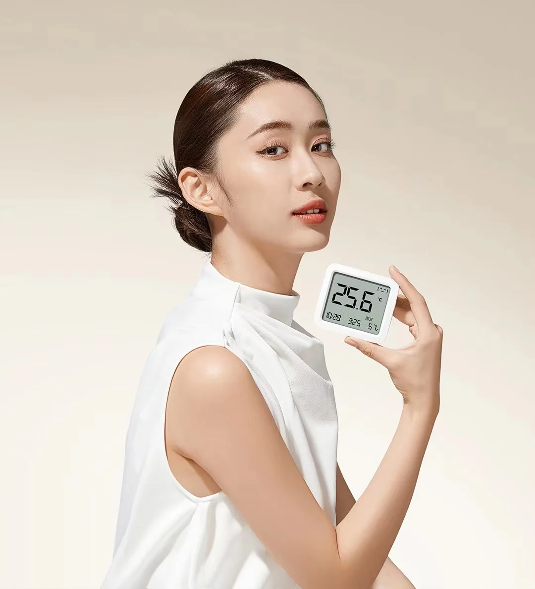 Mijia-termómetro Bluetooth 3, higrómetro Digital eléctrico inteligente inalámbrico, temperatura y humedad, 2 funciona con la aplicación Mijia