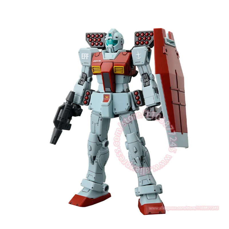 BANDAI HG 1/144 RGM-79 GM SHOULDER CANNON/ MISSILE POD Mobile Suit Children's Toys Action Figure Peripheral Models Assemble