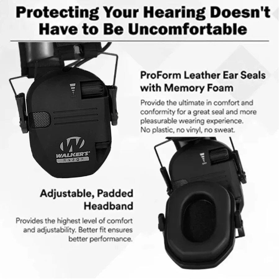 New Tactical Electronic Shooting Earmuff Anti-noise Headphone Sound Amplification Hearing Protection Headset Foldable Hot Sale