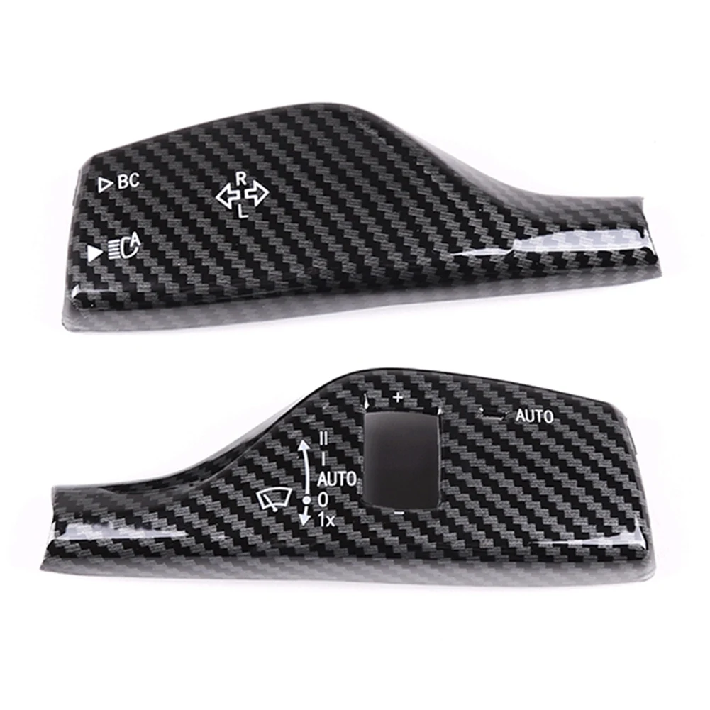 

Крышка переключателя автомобильного стеклоочистителя для-3 5 7 серии G20 G30 G11 G12 седан крышка рычага стеклоочистителя сигнала поворота декоративная наклейка отделка