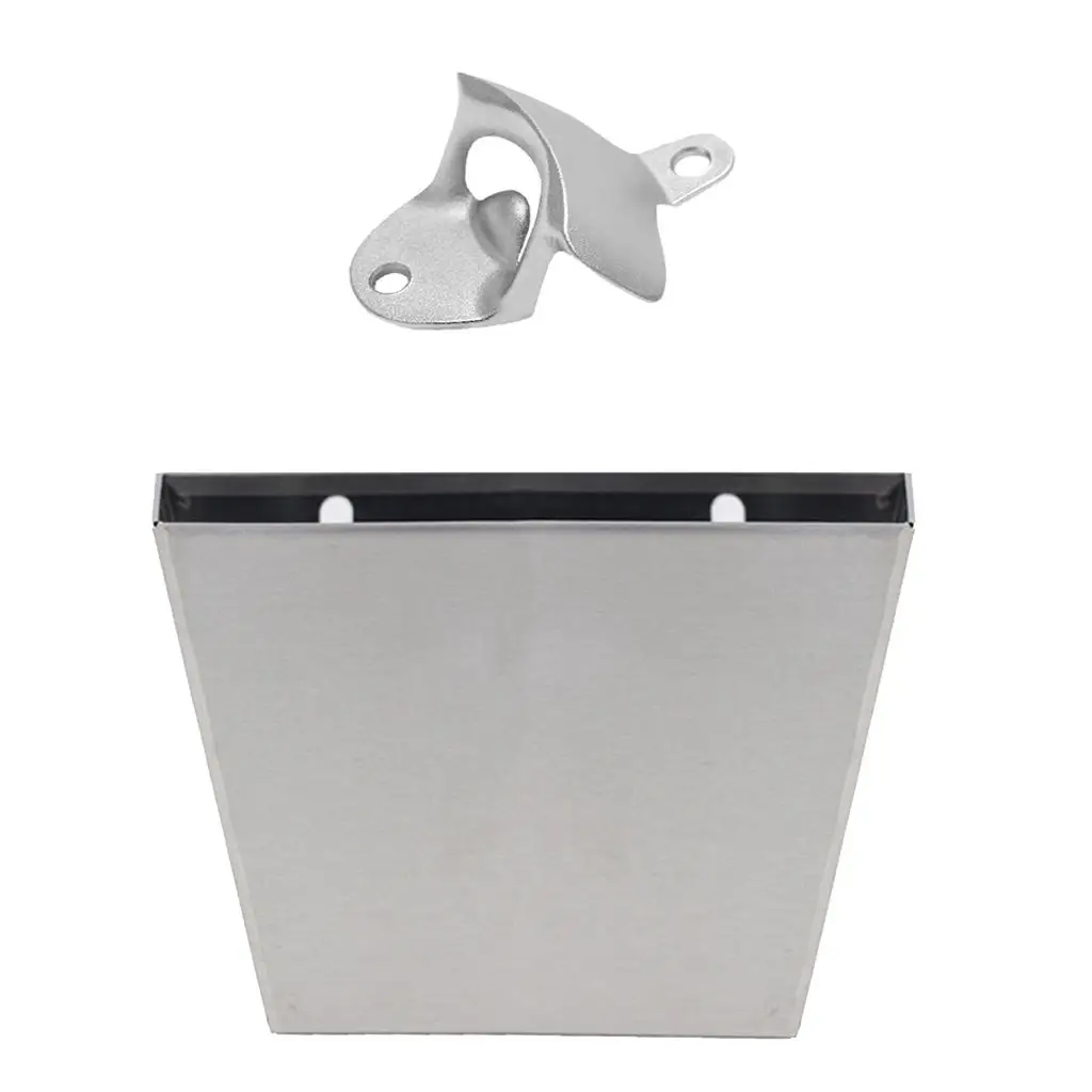 home and bar Stainless Hanging Cola Bottle Opener W/ Cap Barrel