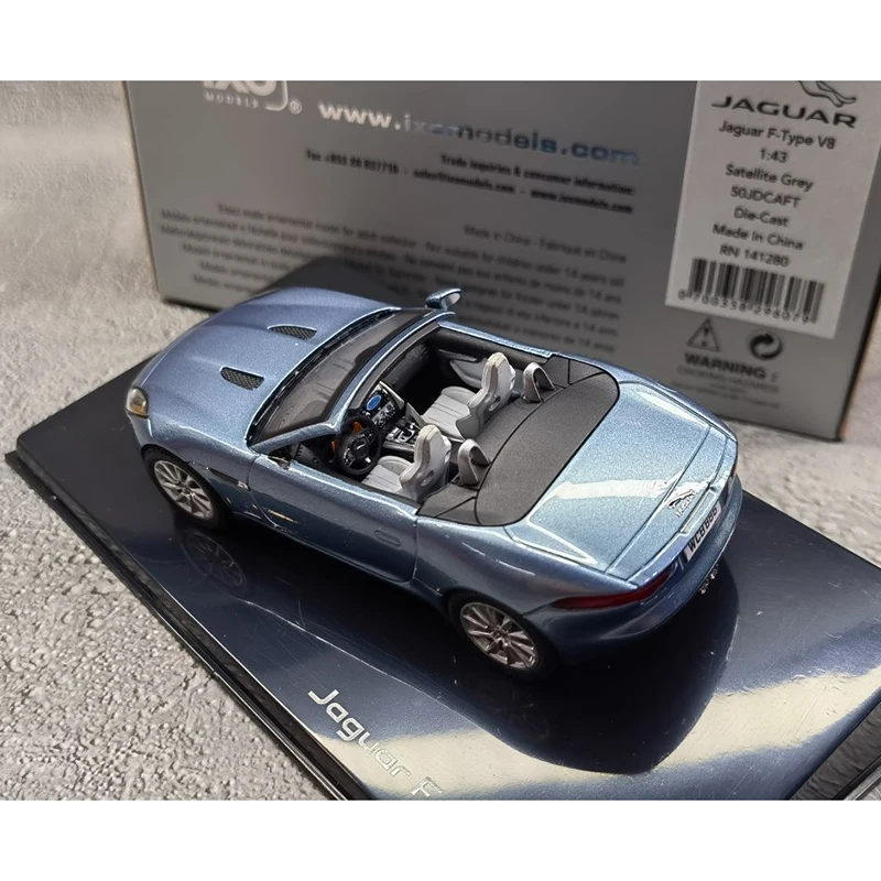 ダイキャスト-スケール1/43 Jaguar F-TYPE s,合金車,コレクション,お土産,ディスプレイ装飾品,車のおもちゃ