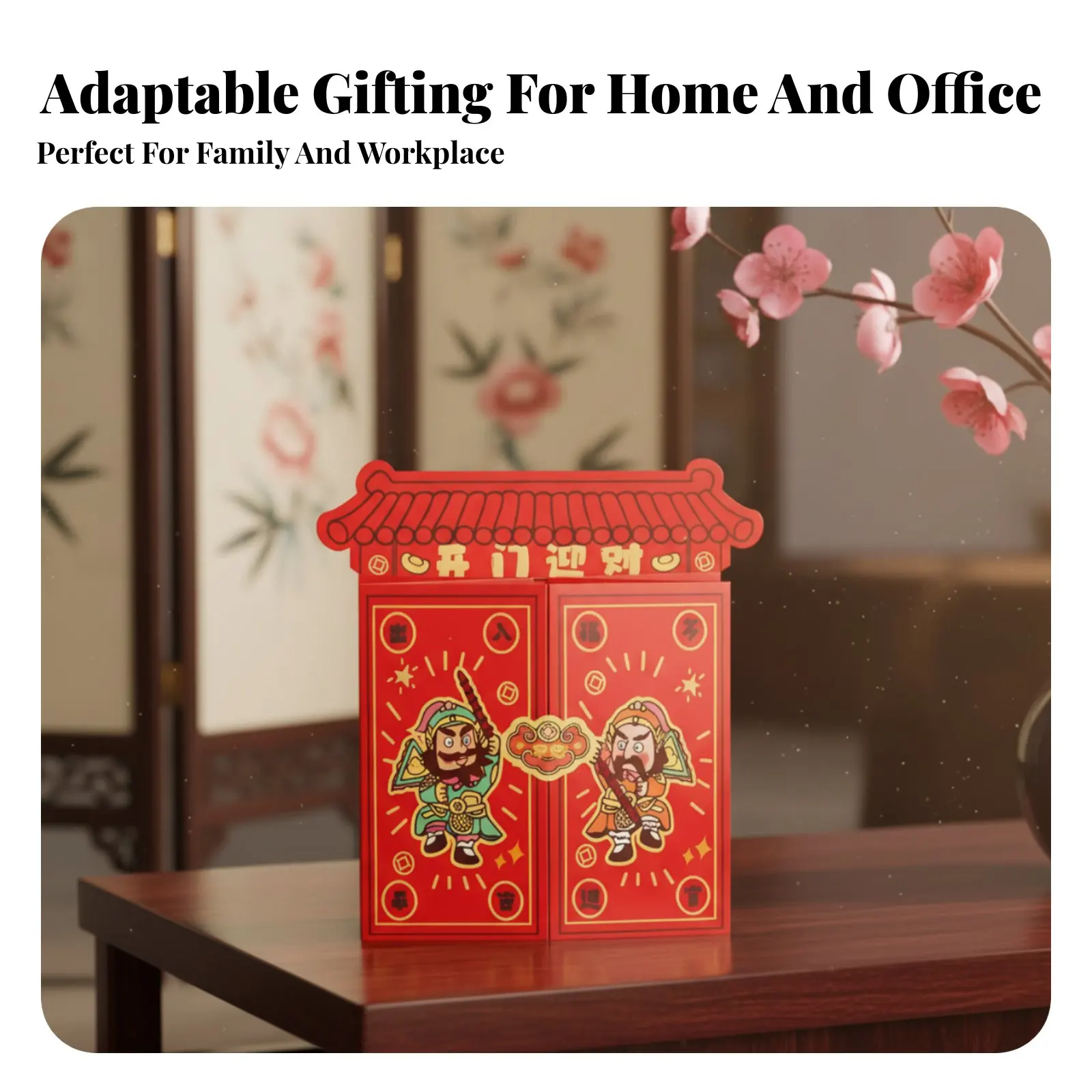 

2026 Chinese New Year Red Envelope, Creative Lucky Money Packet, Traditional Cartoon Design, Holiday Gift