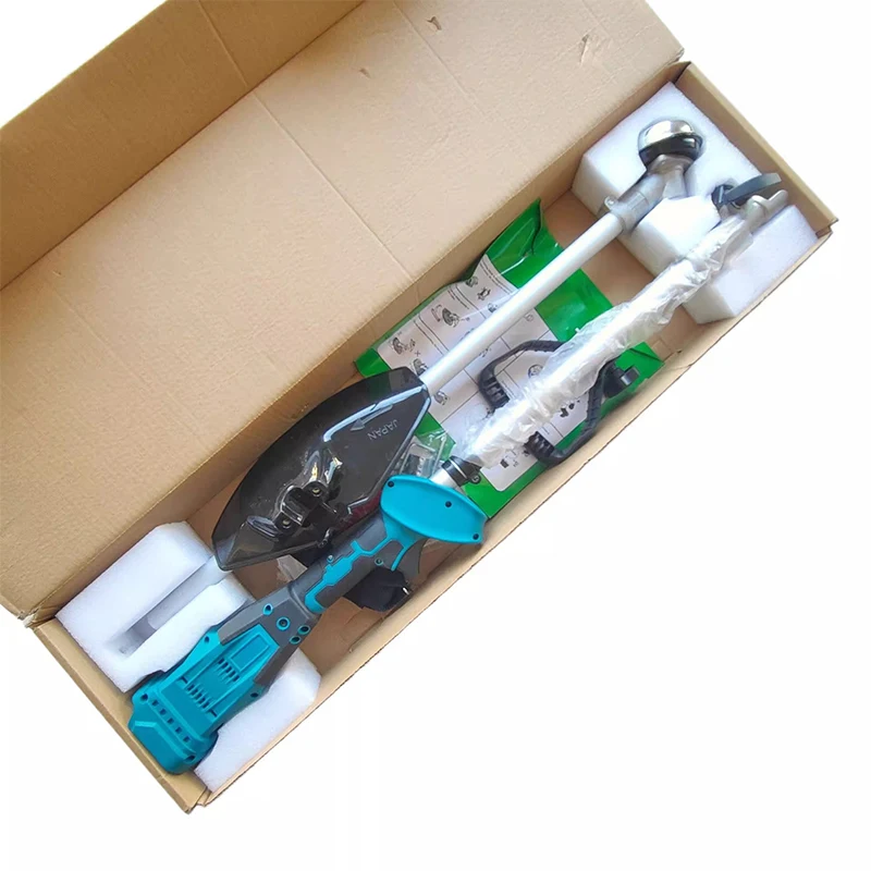 

Мощная 10-дюймовая бесщеточная электрическая газонокосилка, перезаряжаемый рюкзак для прополки, небольшая сельскохозяйственная газонокосилка и кусторез