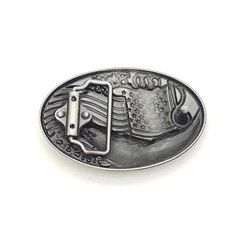 Hebilla de cinturón águila estilo occidental