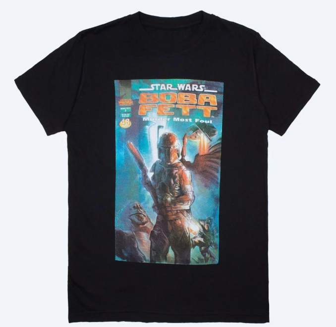 

Sci-fi Star Wars American exploration printed short-sleeved loose and comfortable T-shirts for men and women on the street