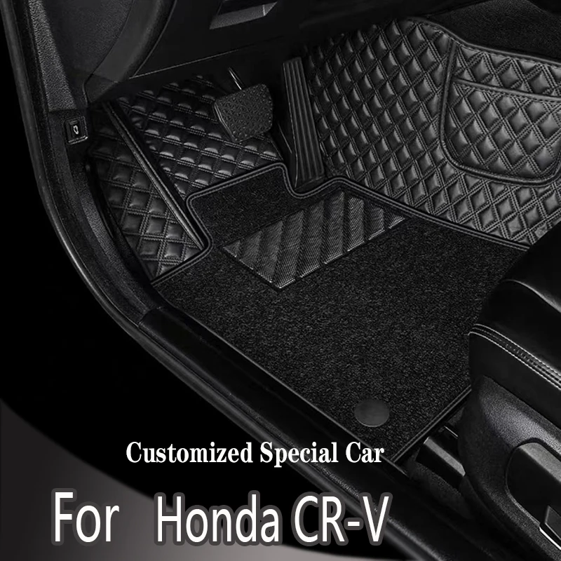 

Car Floor Mats For Honda CR-V CRV 2016 2015 2014 2013 2012 Auto Accessories Carpets Custom Styling Parts Protector Covers