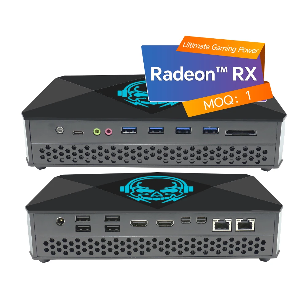 

MeeGopad I5 I7 8th Gen Dedicated Graphic Card Gaming Mini Pc NVME SSD 1TB Win10 11 Linux OS Mini Pc Computer