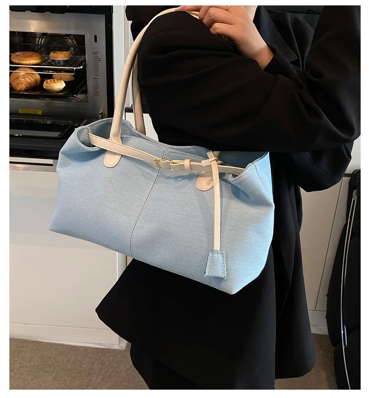 Fashionable Versatile Casual Large-Capacity Shoulder Bag for Women description 9