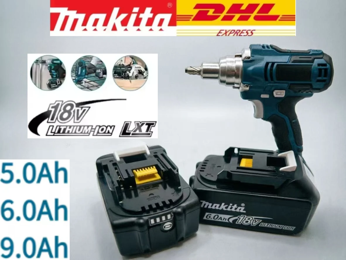

Универсальный сменный аккумулятор Makita 18V совместим со всеми беспроводными инструментами Makita 18V, повышая общую эффективность работы.