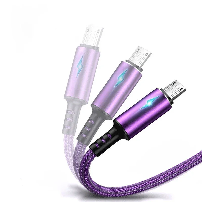 Luz led 5a tipo c cabo de carregamento rápido usb c para xiaomi huawei nota 7 acessórios do telefone cabo dados carregador cabo usb