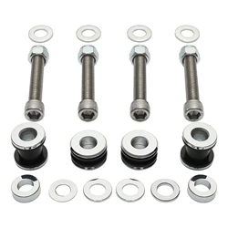 Sissy Bar Docking Hardware Kit For Harley Heritage Softail Standard Fat Boy FLSTF 2003-2017