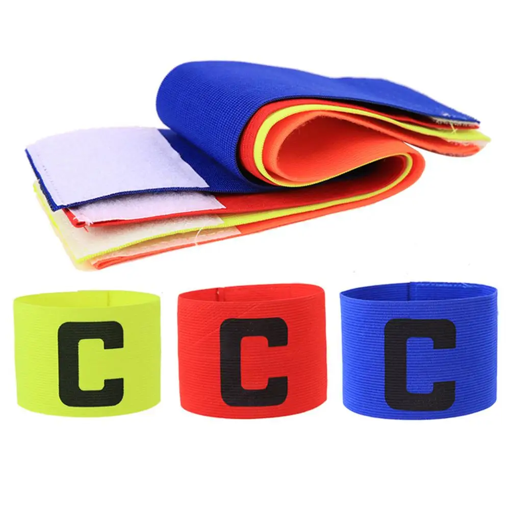 5 قطع كرة القدم كرة القدم مطاطا الكابتن شارة قابل للتعديل كرة القدم الرجبي كرة السلة لاعب العصابات 5 ألوان