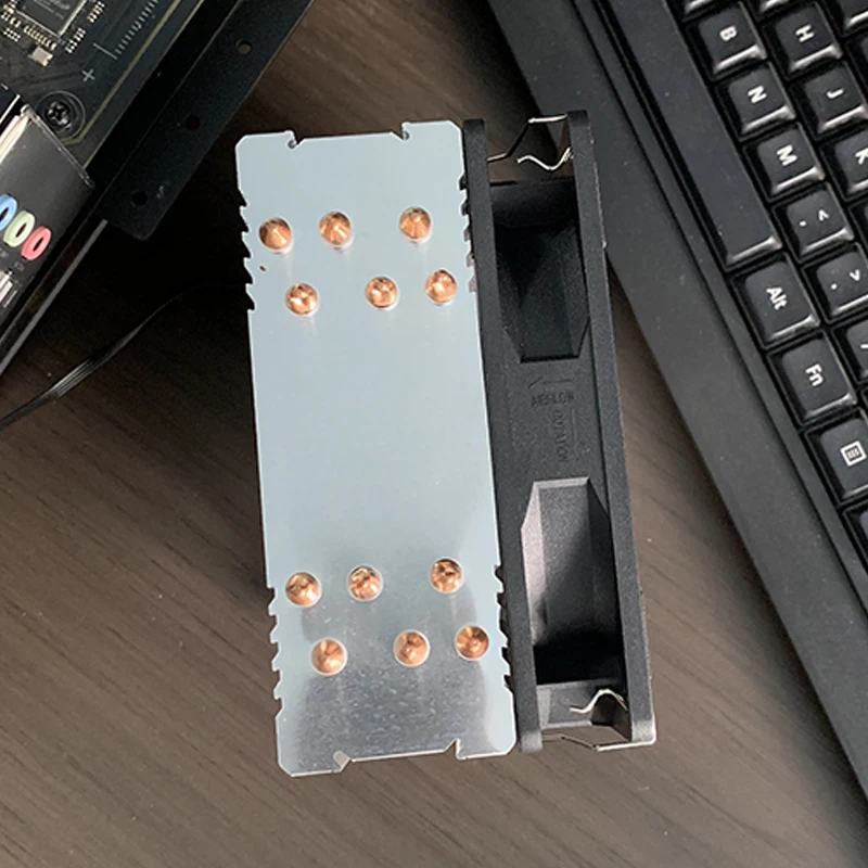 CPUエアクーラー 6ヒートパイプ PCプロセッサー ARGBファン Intel LGA 1150 1151 1156 1366 1200 1700 2011 AM5 AM4対応 冷却ファン