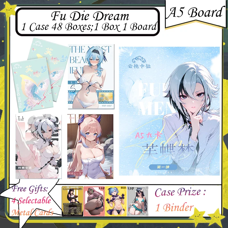 

Размер A5 Fu Die Dream Board - Карты с историями богини аниме с Albedo Nezuko Rem Nami Power Zero 2 - Коллекционные карты