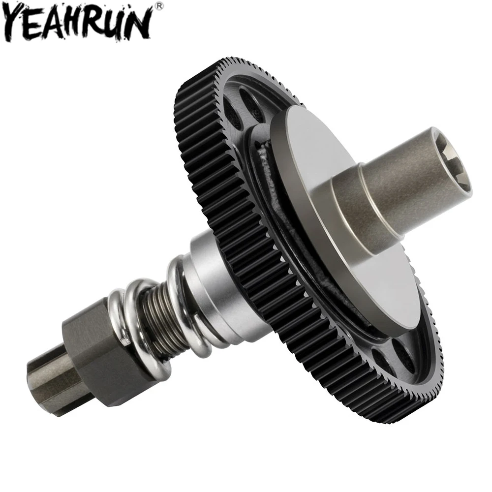 

YEAHRUN Steel 48P 91T Дифференциал Полный спусковой механизм сцепления для 1/10 A-RRMA GRANITE V3 Обновление деталей