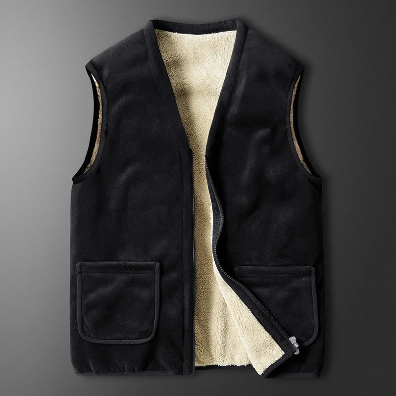 

Men Sleeveless Jacket Winter Vest Male Slim Vest Mens Windproof Warm Waistcoat Plus Size 5XL Casual Coats