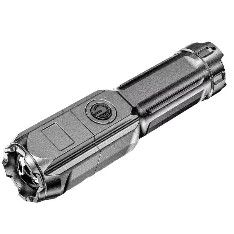 

Powerful LED flashlight 100000 Lumen Tactical light rechargeable USB 18650 waterproof zoom fishing hunting portable flashlight