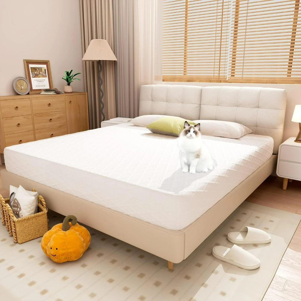 10-Zoll-Vollmatratze, Vollmatratze, Gästezimmermatratze, geeignet für Campingmatratzen, Kühlmatratze mit Memory-Schaum-Topper